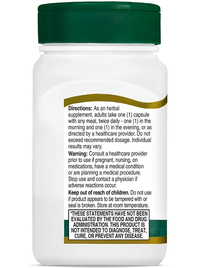 القرن الحادي والعشرون مستخلص جينكو بيلوبا القياسي - 60 كبسولة نباتية - Image 4